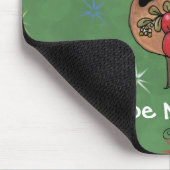 Mistletoe MOOSEtache Mousepad (Ecke)