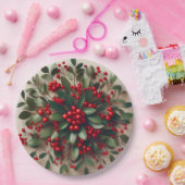 Mistletoe Pappteller (Party)