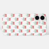 Mistletoe Pattern Case-Mate iPhone Hülle (Rückseite (Horizontal))