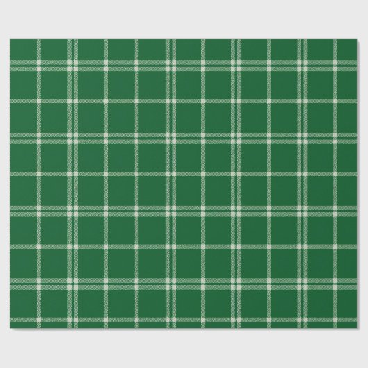 Mistletoe Plaid Geschenkpapier (Flach)