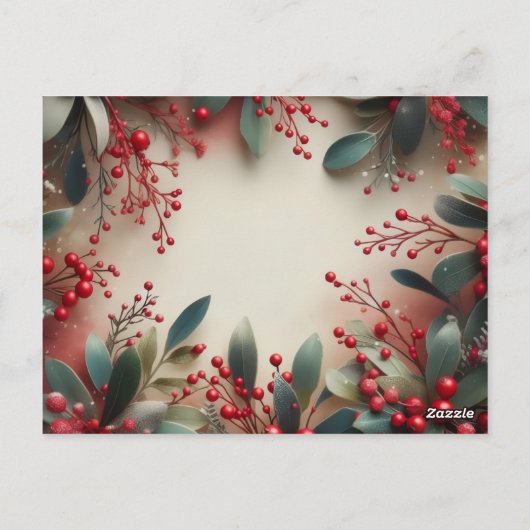 Mistletoe Postkarte (Rückseite)