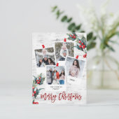 Mistletoe Rustikale Birch Weihnachten 4 Foto Urlau (Stehend Vorderseite)