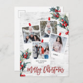 Mistletoe Rustikale Birch Weihnachten 4 Foto Urlau (Vorne/Hinten)