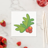 Mistletoe Serviette (Beispiel)
