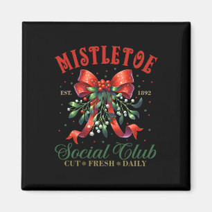 Mistletoe Social Club Holly Berry Weihnachtsflirt Magnet
