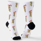 Mistletoe Socken (Gewinkelt)