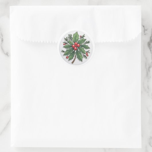 Mistletoe Sticker (Tasche)