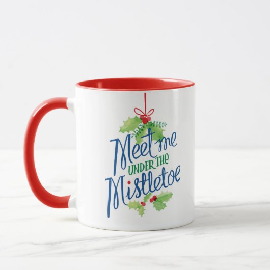 Mistletoe-Tasse Tasse (Links)
