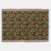 Mistletoe Throw Blanket Decke (Vorderseite)
