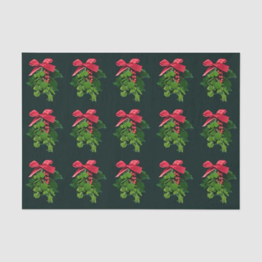 Mistletoe Tissue Paper Seidenpapier (Vorderseite)