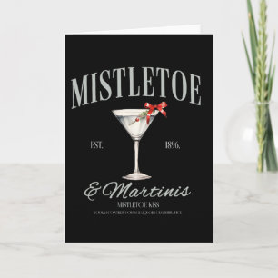 Mistletoe und Martinis Weihnachts-Espresso Mar Karte