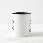 Mistletoe und Wunder Inspiration Weihnachten Tasse (Zentrum)