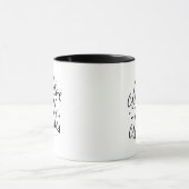 Mistletoe und Wunder Weihnachtsfest Tasse (Zentrum)