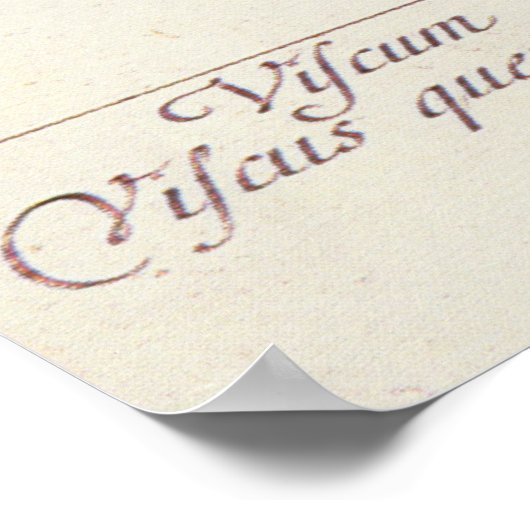 Mistletoe von 'A Curious Herbal', 1782 Poster (Ecke)