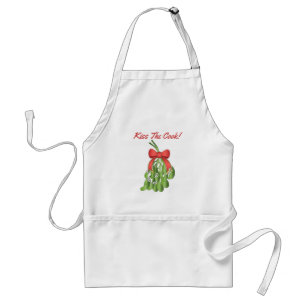 Mistletoe Wahnsinn! Küss den Koch! Schürze