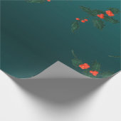 Mistletoe Wrapping Geschenkpapier (Ecke)