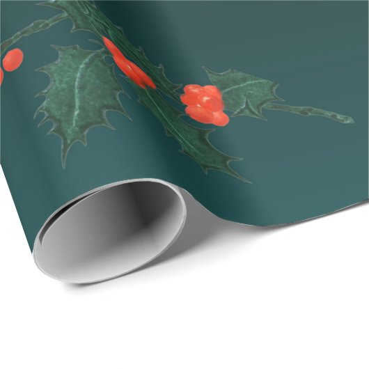 Mistletoe Wrapping Geschenkpapier (Rolleneckpunkt)