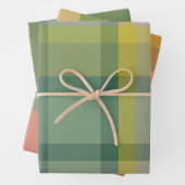 Mistletoe Wrapping Paper Flat Sheet Set of 3 Geschenkpapier Set (Beispiel)