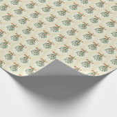 Mistletoe Wrapping Paper Geschenkpapier (Ecke)