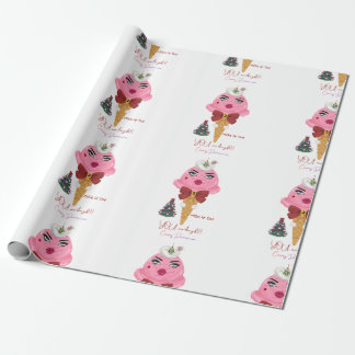 Mistletoe Wrapping paper Geschenkpapier