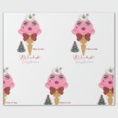 Mistletoe Wrapping paper Geschenkpapier (Flach)
