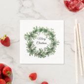 Mistletoe Wreath Serviette (Beispiel)
