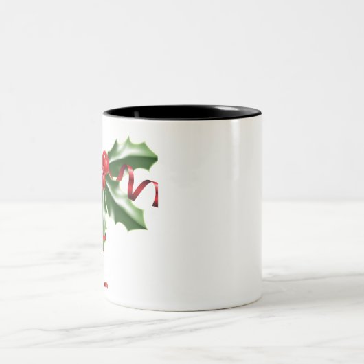 Mistletoe Zweifarbige Tasse (Mittel)