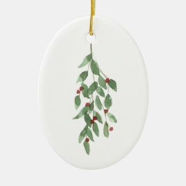 Mistletoine Keramik Weihnachten Keramik Ornament