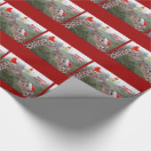 Mistletomoment-Umhüllungspapier Geschenkpapier (Ecke)