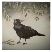 Mistletone Crow Fliese (Vorderseite)