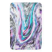 Misto de gradiente e chuviscado, ciano e pink badematte (Vorderseite Vertikal)