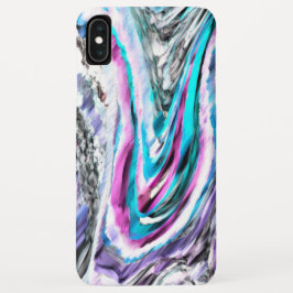 Misto de gradiente e chuviscado, ciano e pink Case-Mate iPhone hülle