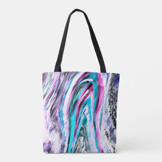 Misto de gradiente e chuviscado, ciano e pink tasche (Rückseite)