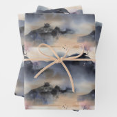 Mistral Asian Style Landschaftsmuster Geschenkpapier Set (Beispiel)