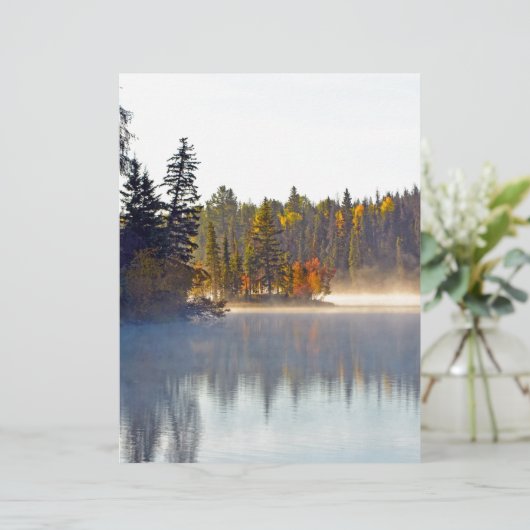 Mistral-Herbstsee Briefbogen (Stehend Vorderseite)