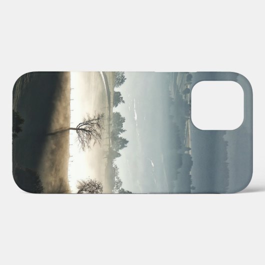 Mistral Schweiz Landschaft Case-Mate iPhone Hülle (Rückseite (Horizontal))