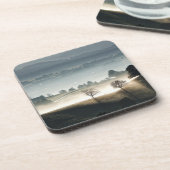 Mistral Schweiz Landschaft Getränkeuntersetzer (Linke Seite)