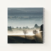 Mistral Schweiz Landschaft Notizblock (Rückseite)