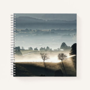 Mistral Schweiz Landschaft Notizblock