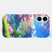 Mistral Spring Mountains - Anime Landschaft Case-Mate iPhone Hülle (Rückseite (Horizontal))