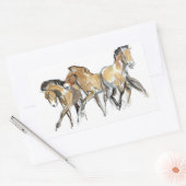 Mistral Three Rechteckiger Aufkleber (Umschlag)