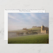 Mistral Winter Morgen Crosthwaite Lake District Postkarte (Vorne/Hinten)