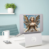 Mistralyn Fairy Aufkleber (Laptop auf Schreibtisch)