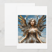 Mistralyn Fairy Einladung (Vorne/Hinten)