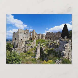 Mistras (Byzantinische Stadt), Peloponnes, Grieche Postkarte