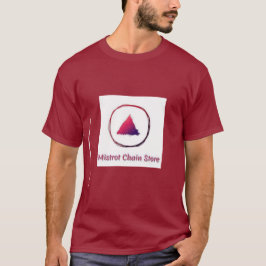 Mistrot Chain Store Burgundy TSHIRT