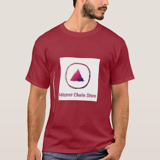 Mistrot Chain Store Burgundy TSHIRT (Vorderseite)