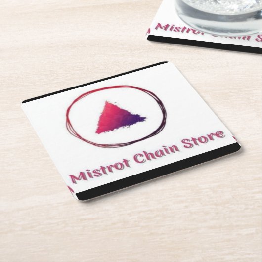 Mistrot Chain Store Paper Untersetzer (angewinkelt)