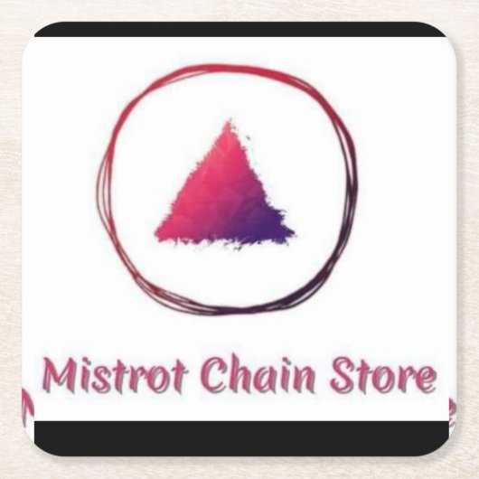 Mistrot Chain Store Paper Untersetzer (Vorderseite)
