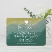 Mistry Forest New Mission Postponation Mled Einladung (Stehend Vorderseite)